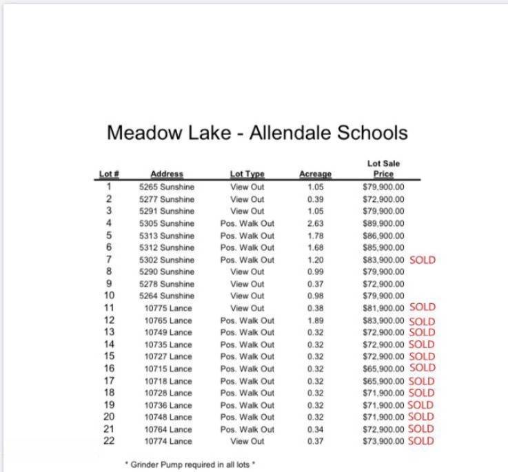 Allendale, MI 49401,5264 Sunshine Street #Lot 10