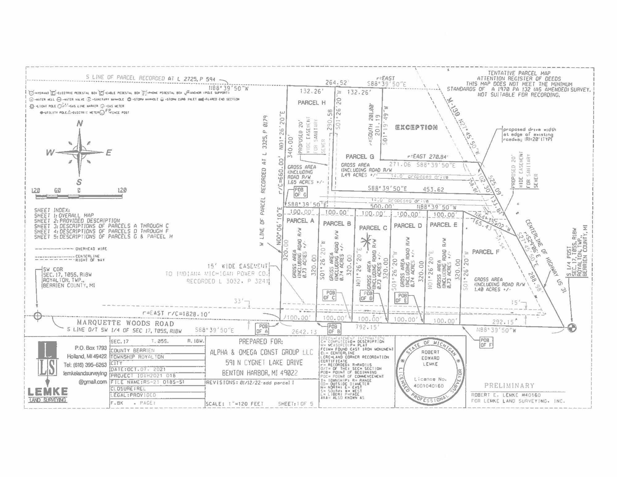 St. Joseph, MI 49085,Parcel C Marquette Woods Road