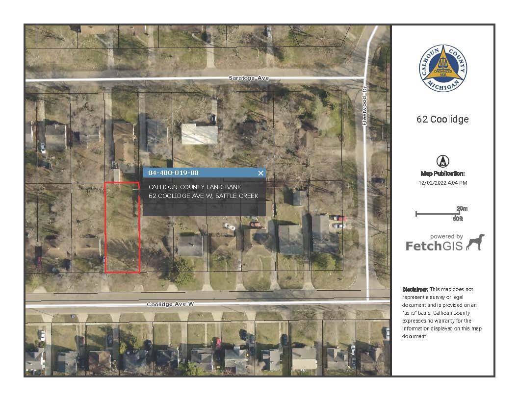 Battle Creek, MI 49037,62 W Coolidge Avenue