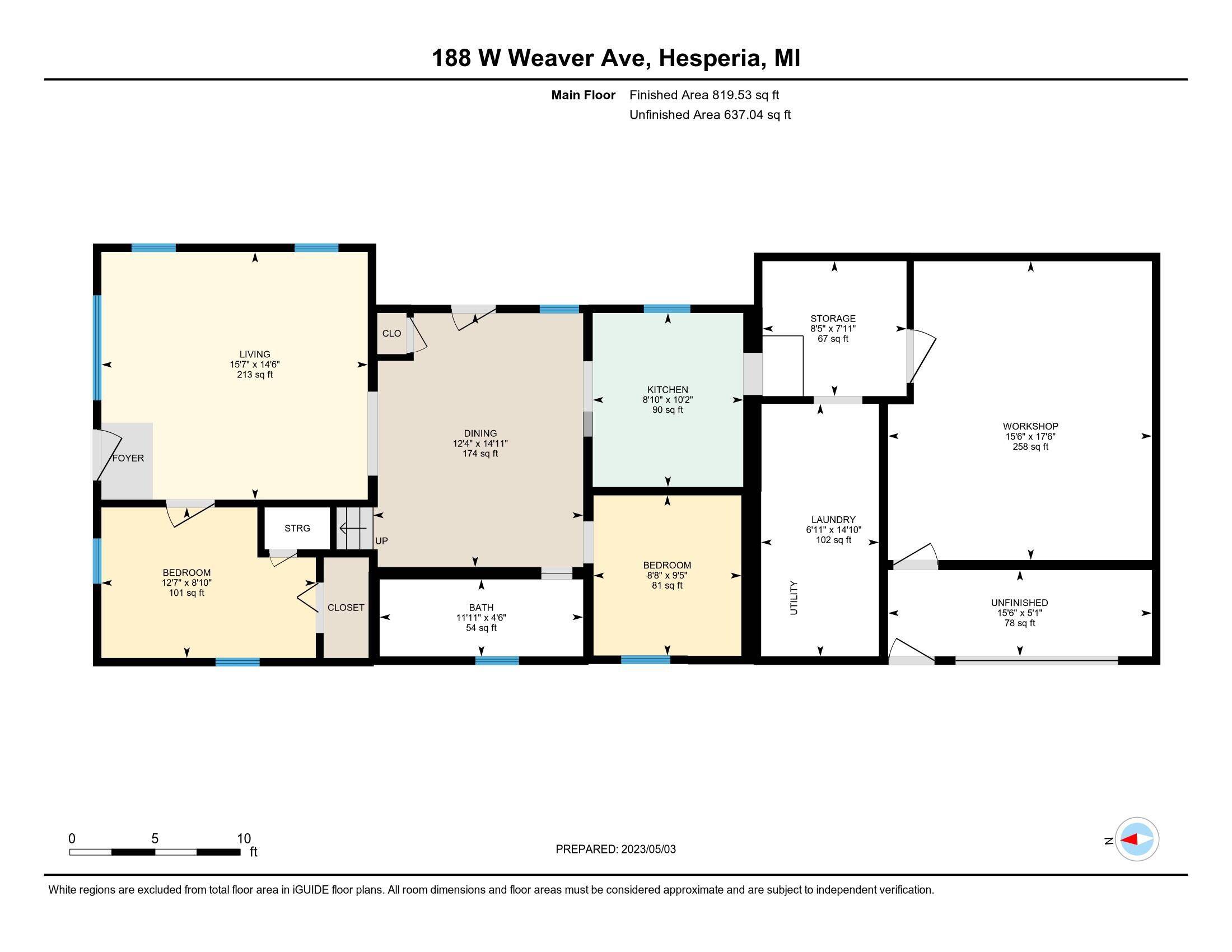 Hesperia, MI 49421,188 W Weaver Street