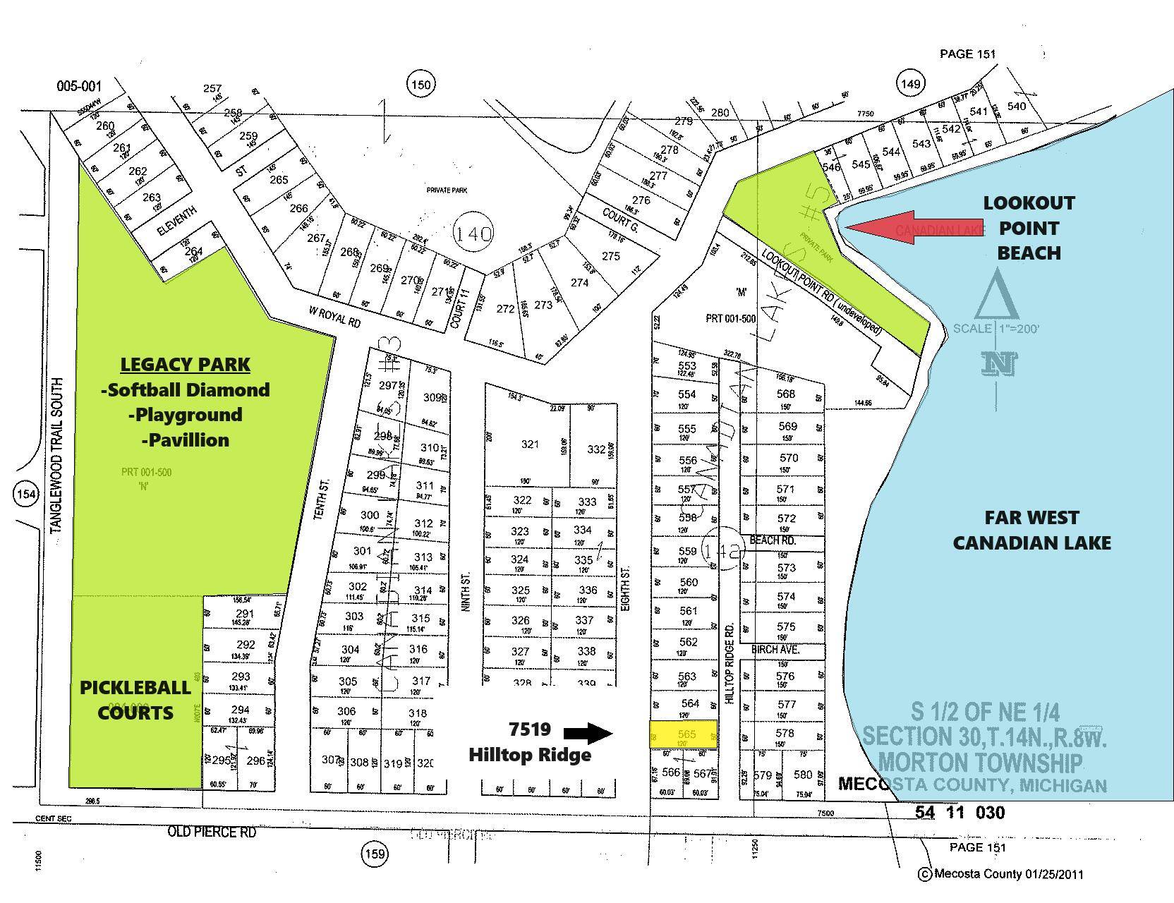 Canadian Lakes, MI 49346,7519 Hilltop Ridge Road