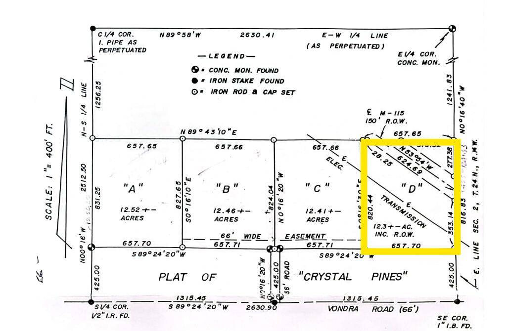 Thompsonville, MI 49683,Parcel D VONDRA