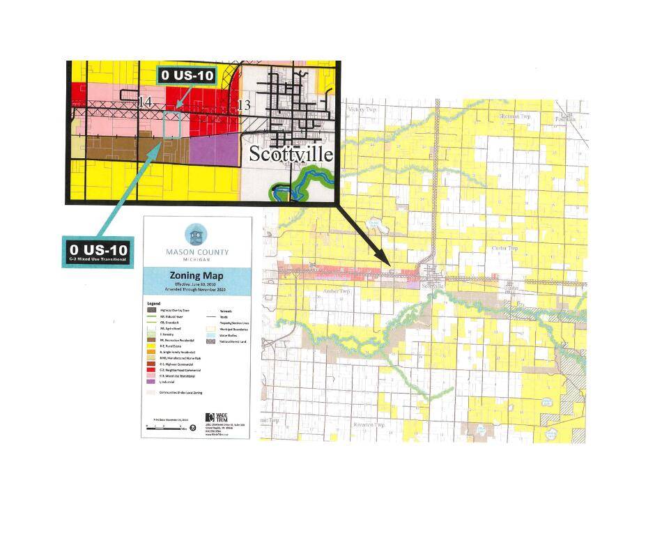 Scottville, MI 49454,21 Acres W US-10 Highway