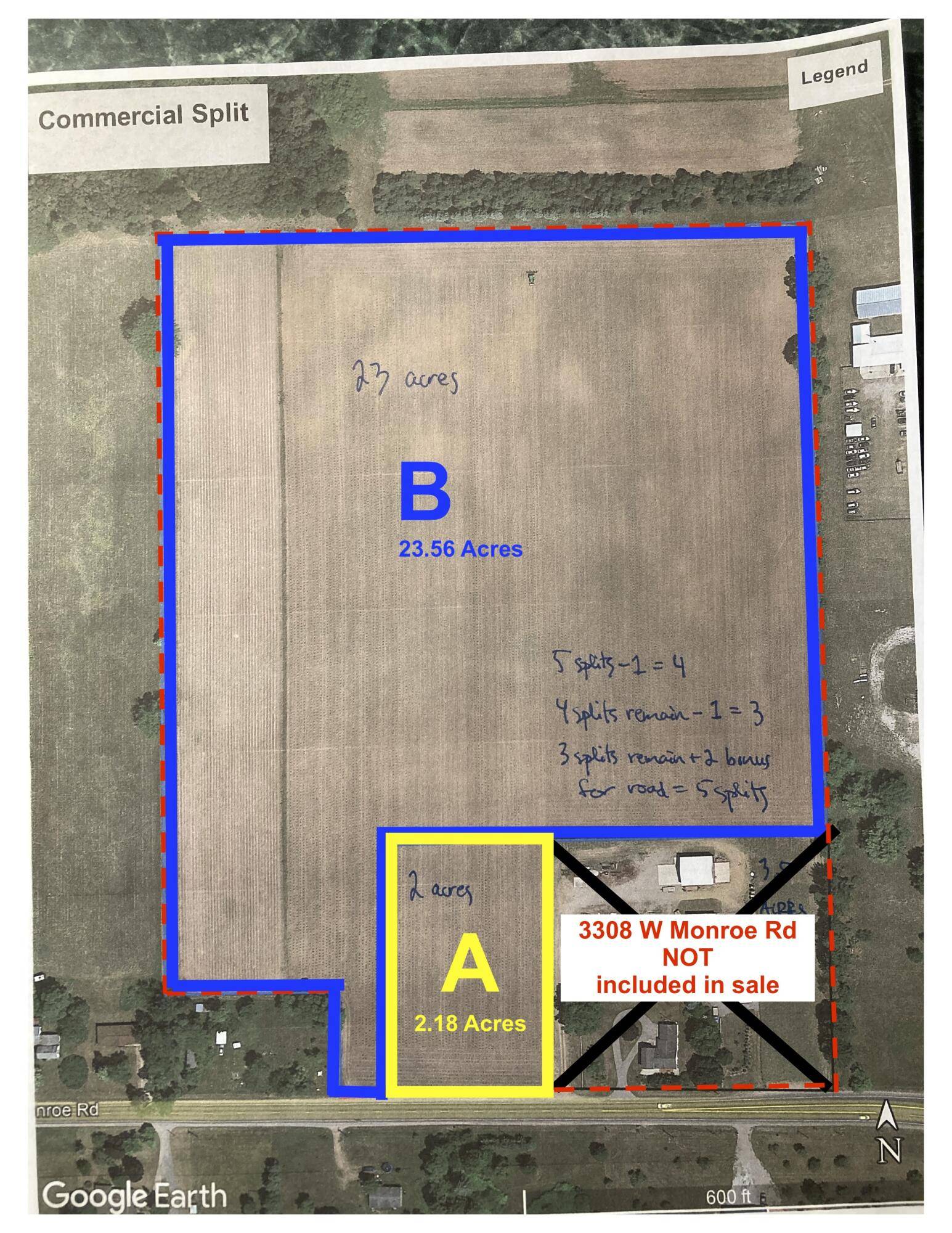 Hart, MI 49420,3308 W Monroe Road #Lot A - 2.18 Acres