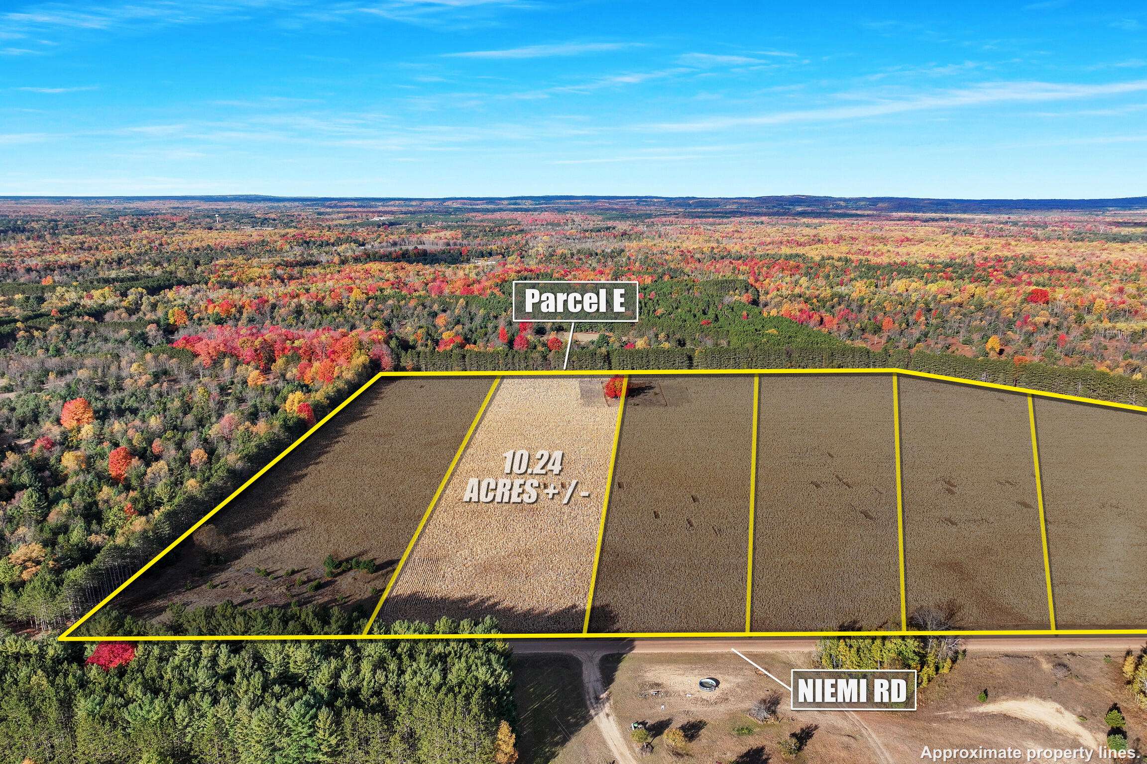 Kaleva, MI 49645,0 V/L 10.24 ACRES Niemi Road #PARCEL E