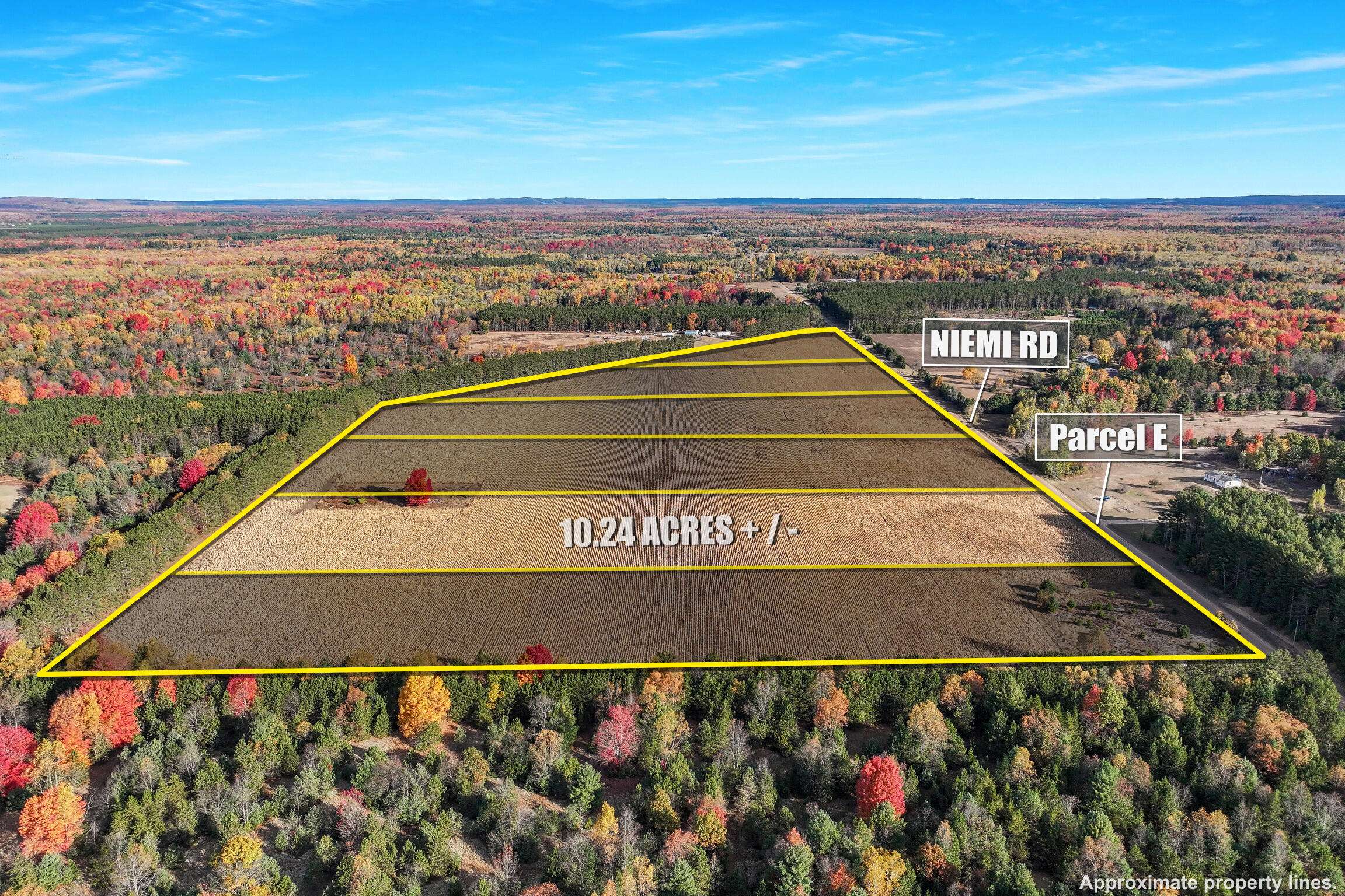 Kaleva, MI 49645,0 V/L 10.24 ACRES Niemi Road #PARCEL E