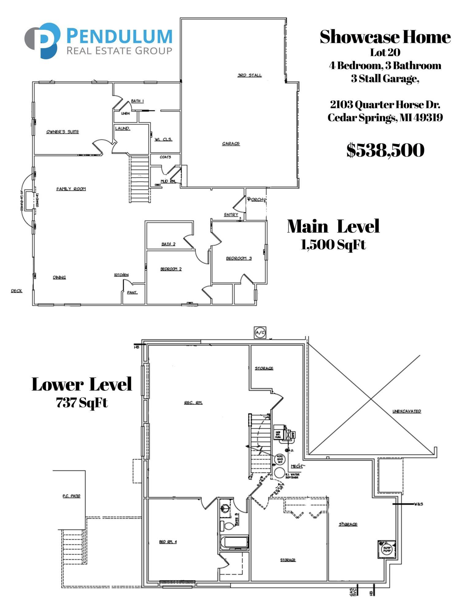Cedar Springs, MI 49319,2103 Quarter Horse Drive