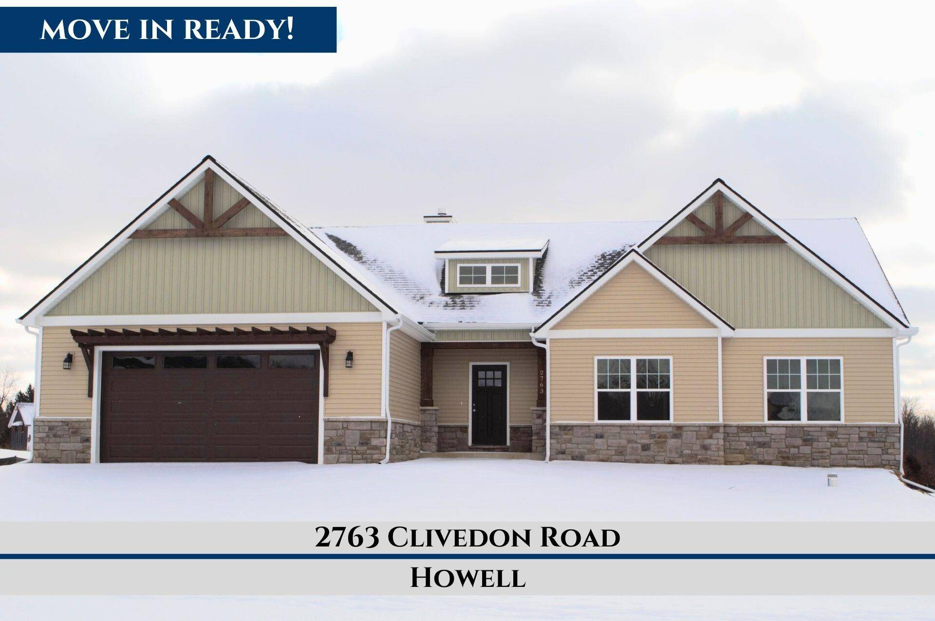 Howell, MI 48843,2763 Clivedon Road