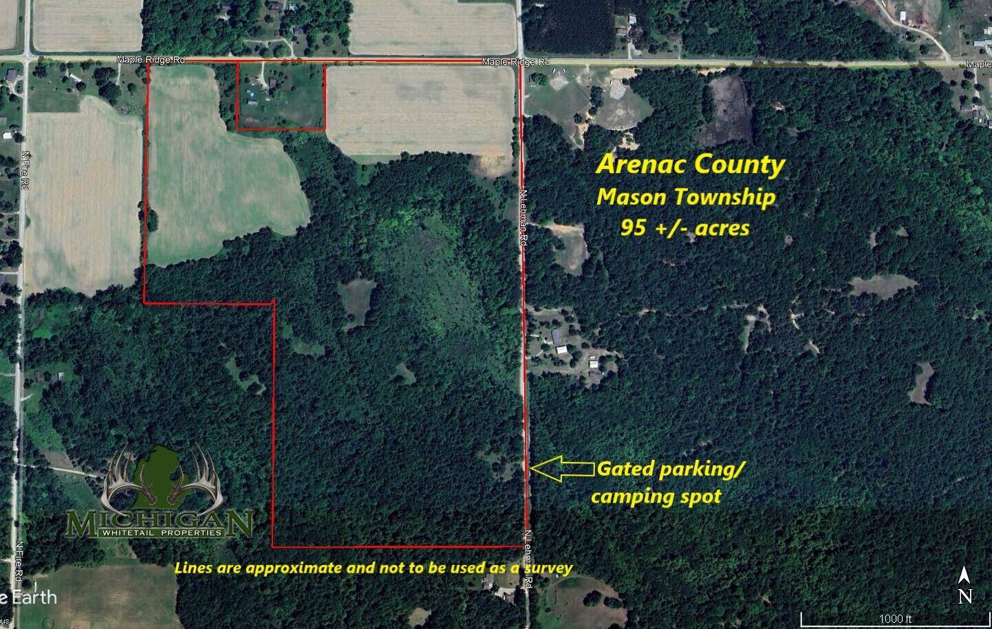 Twining, MI 48766,0VL W Maple Ridge Rd