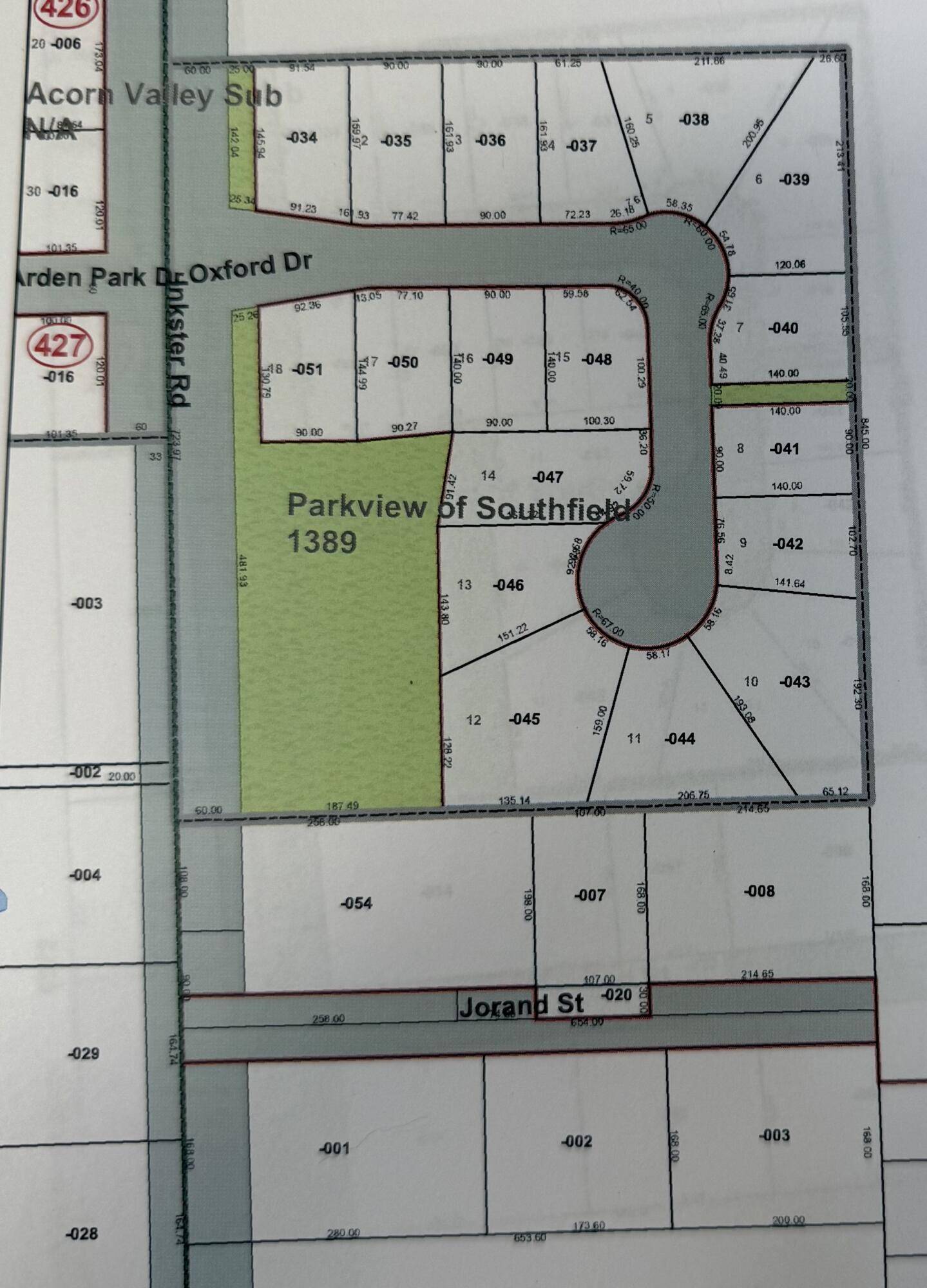 Southfield, MI 48033,27302 Oxford Drive