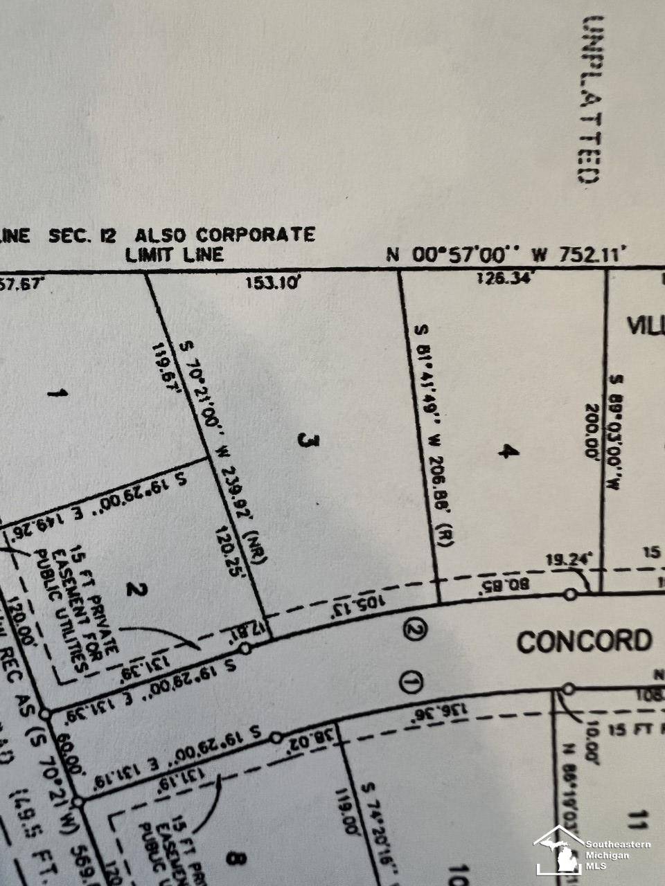Deerfield, MI 49238,00 Concord