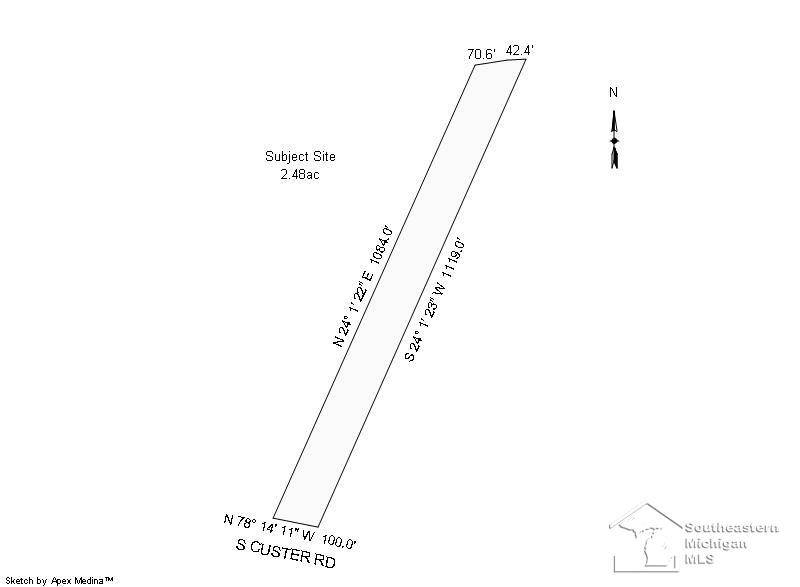 Monroe, MI 48161,S Custer Lot B Road