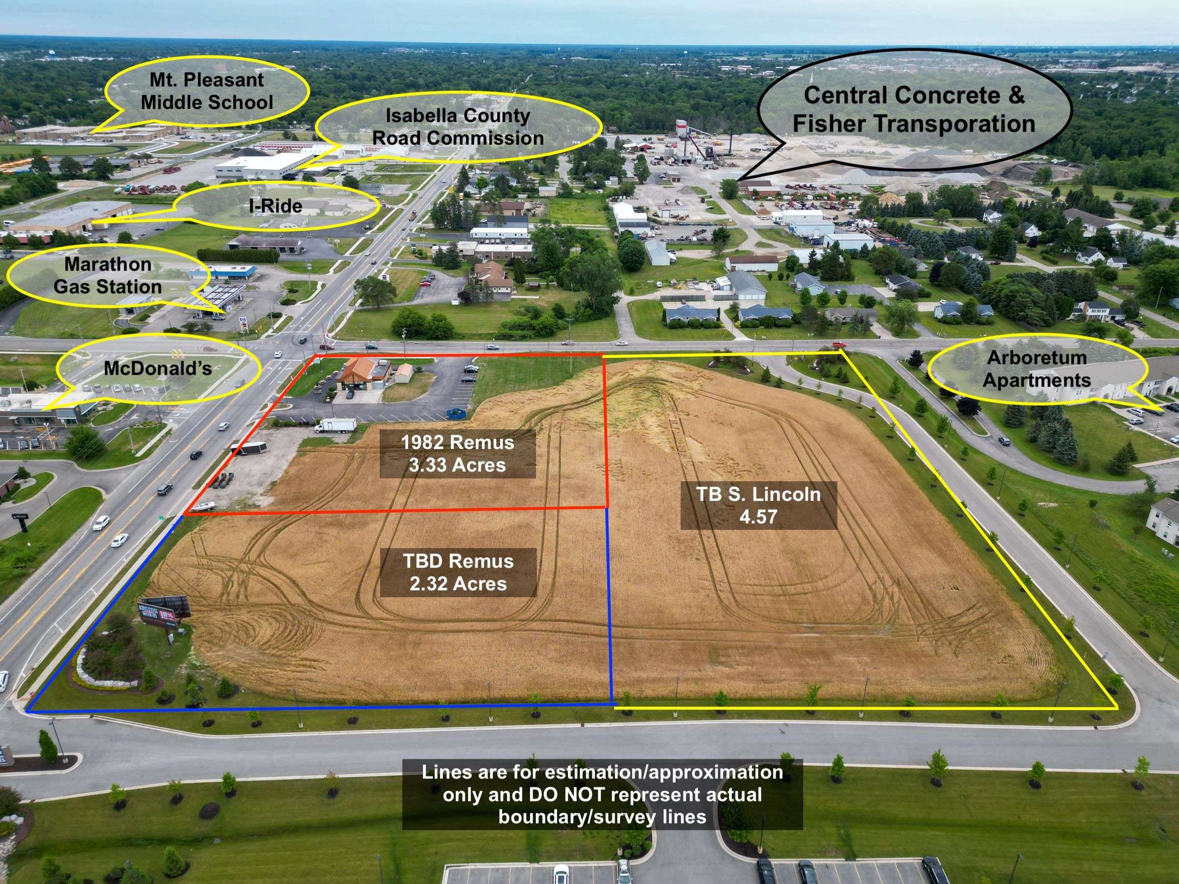 Mount Pleasant, MI 48858,TBD E Remus Road