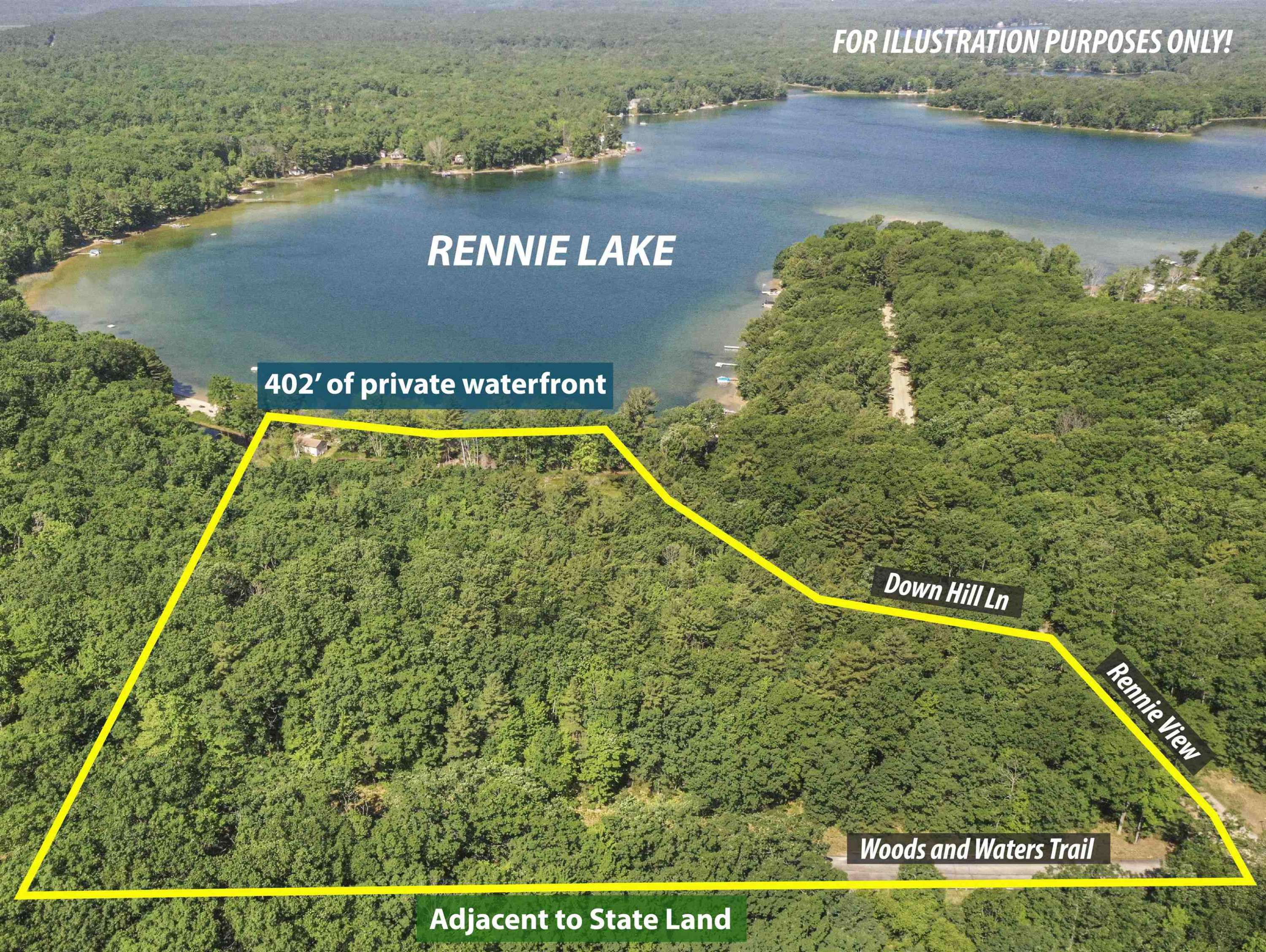 Traverse City, MI 49696,0 Woods and Waters Trail
