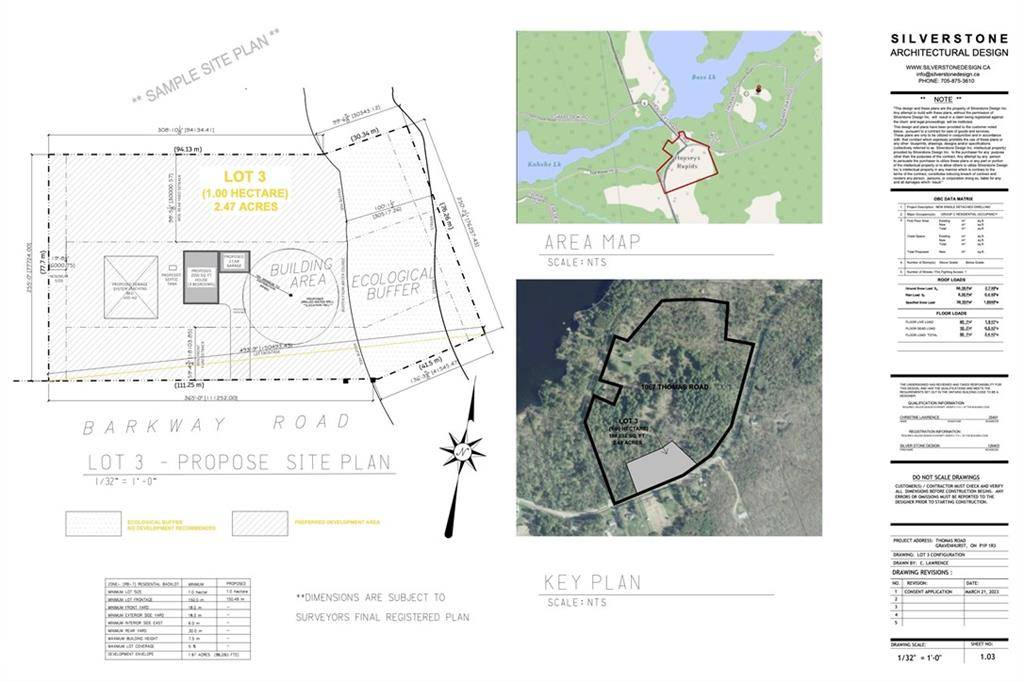 Gravenhurst, ON P1P 1R3,1067 Thomas Road #LOT 3 (Barkway Rd)