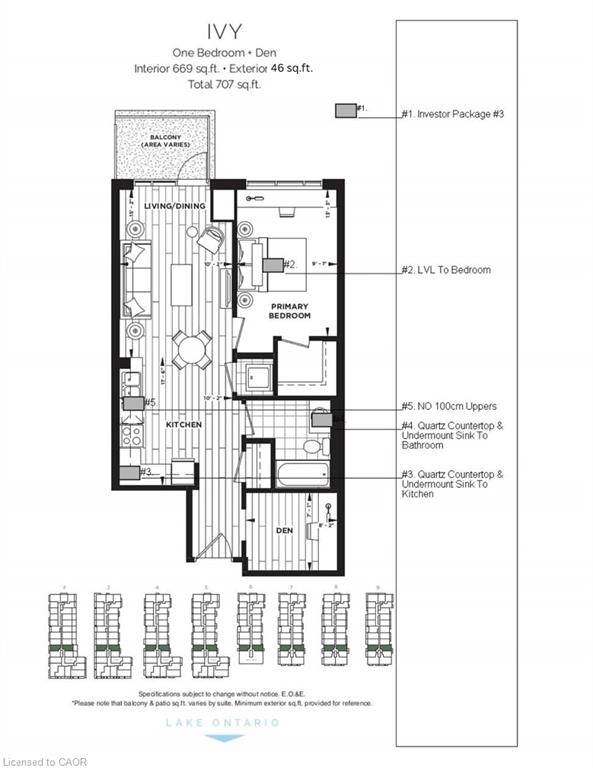 Stoney Creek, ON L8E 5B4,461 Green Road #606