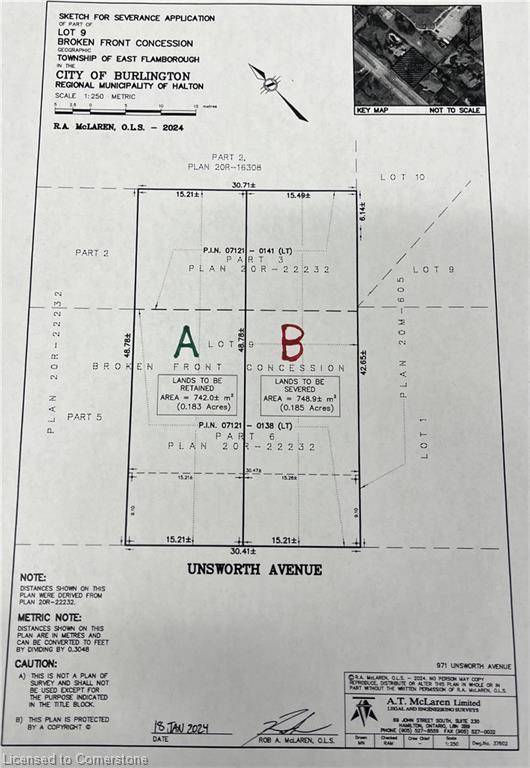 Burlington, ON L7T 1R2,971 Unsworth Avenue #LOT B