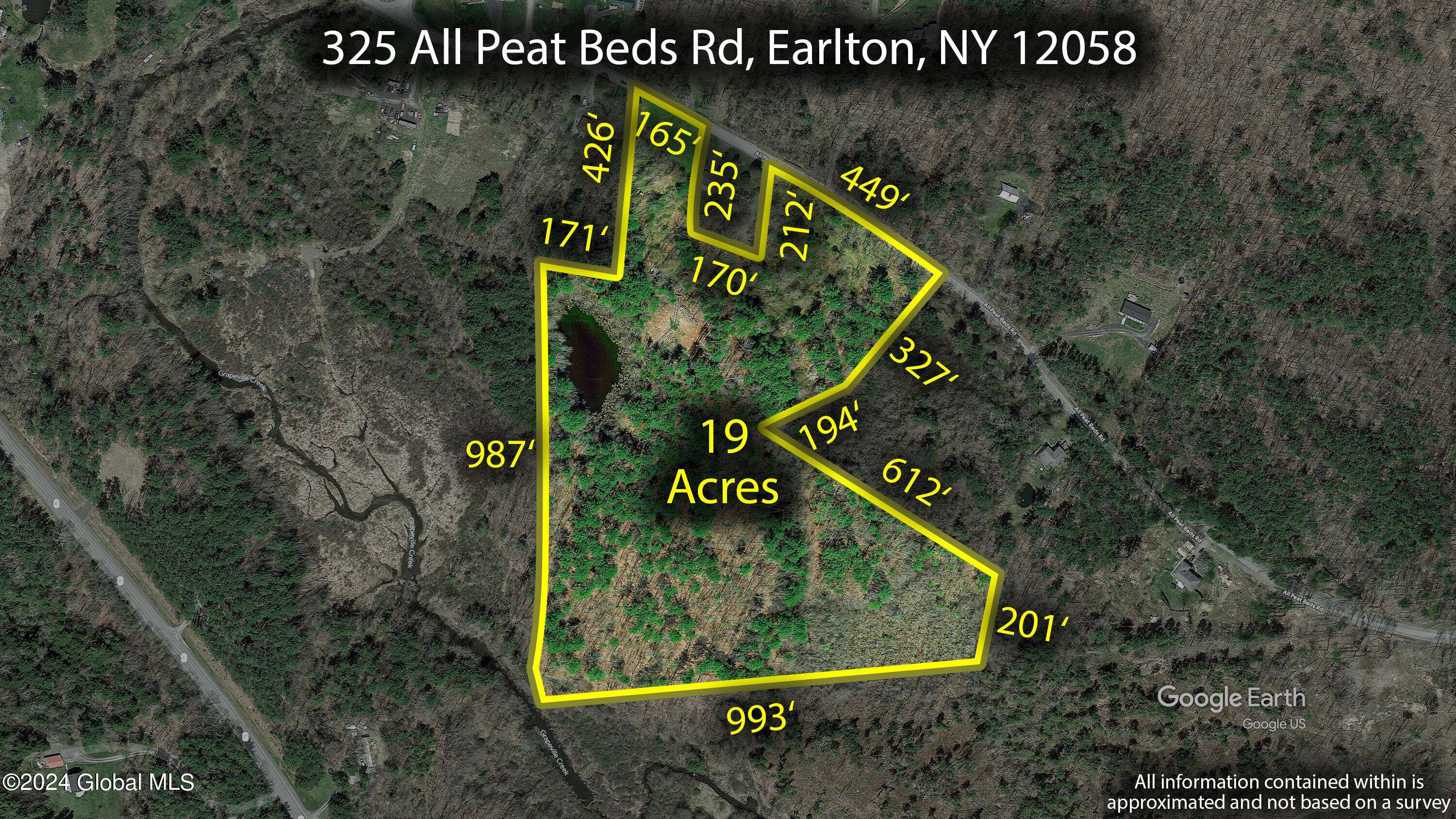 Coxsackie, NY 12051,L24 All Peats Bed Road