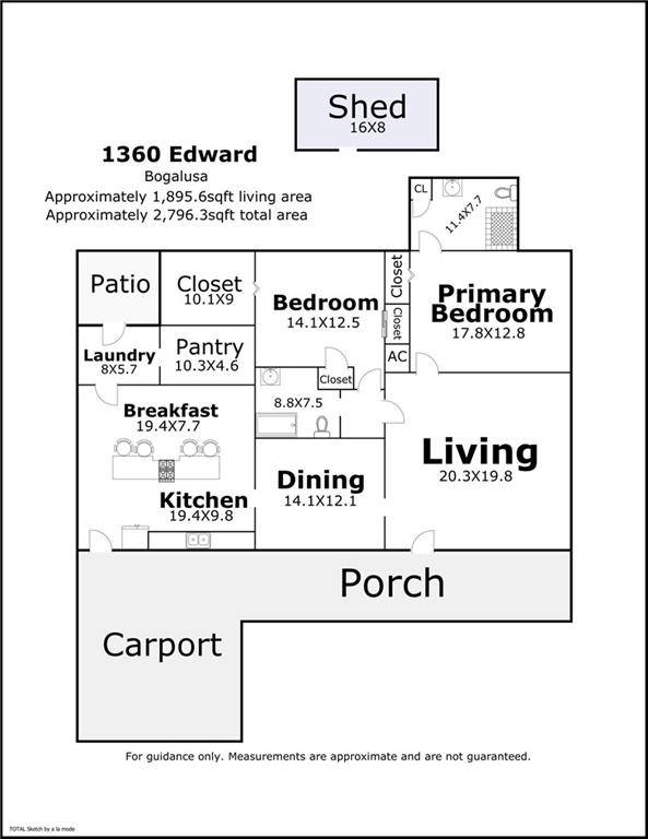 Bogalusa, LA 70427,1360 EDWARD LN