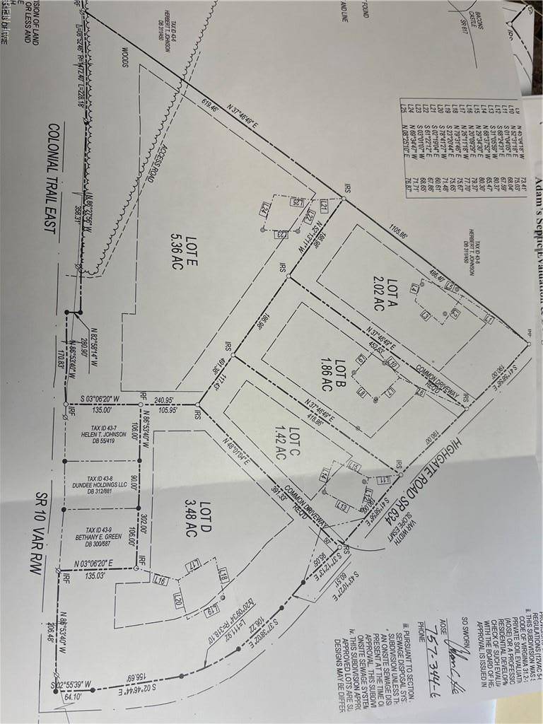 Surry, VA 23883,LOT D Colonial Trail