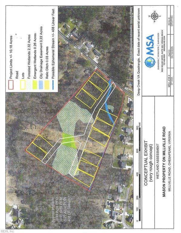 Chesapeake, VA 23320,10 AC Millville RD