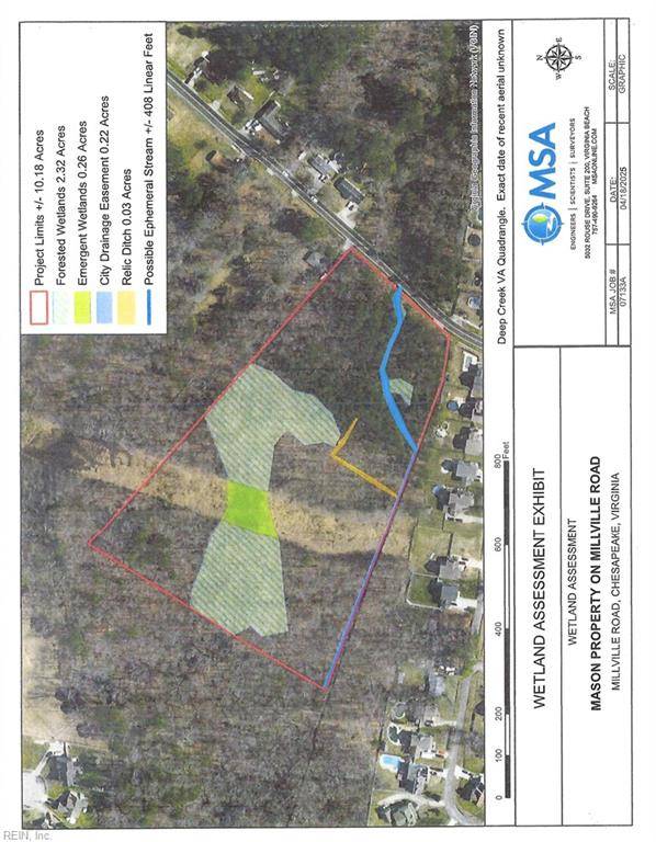 Chesapeake, VA 23320,10 AC Millville RD