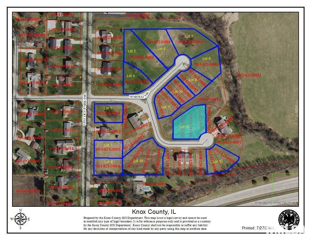 Galesburg, IL 61401,Lot 12 MARMAC CT