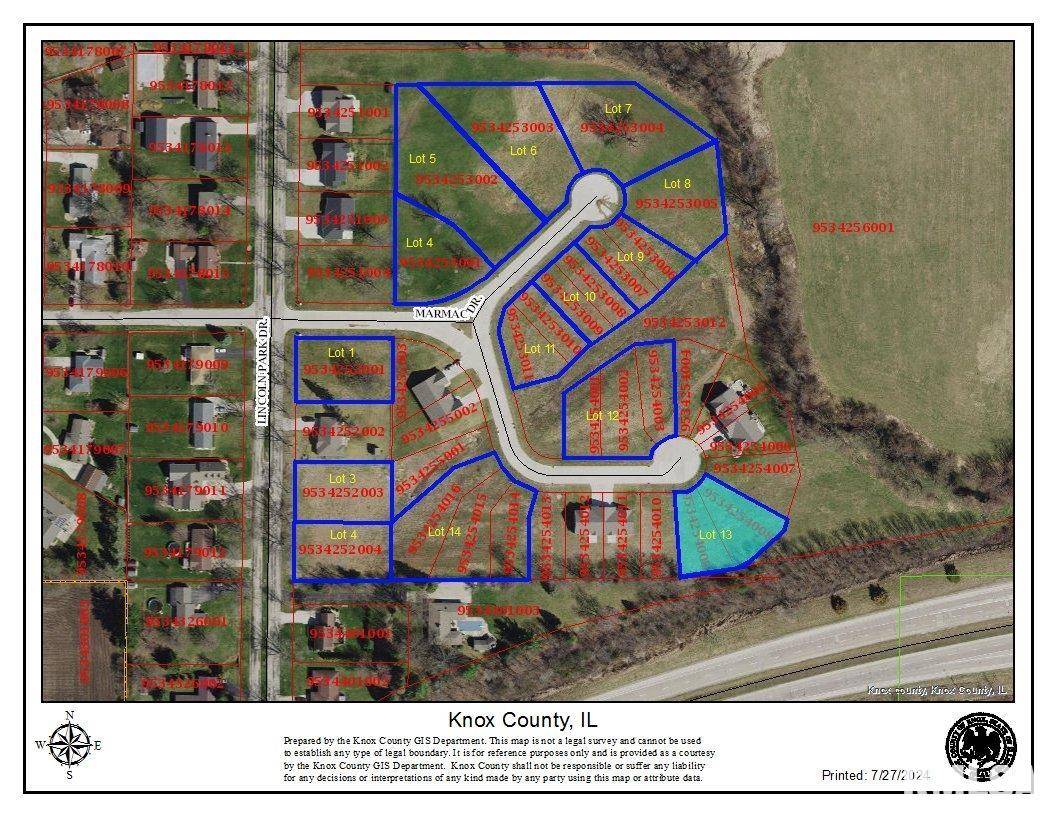 Galesburg, IL 61401,Lot 13 MARMAC CT