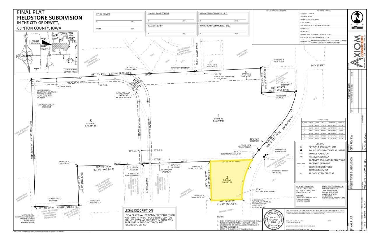De Witt, IA 62742,Address not disclosed