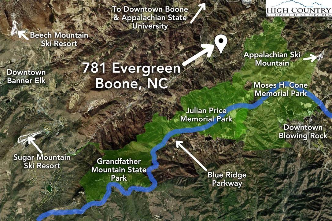 Boone, NC 28607,781 Evergreen