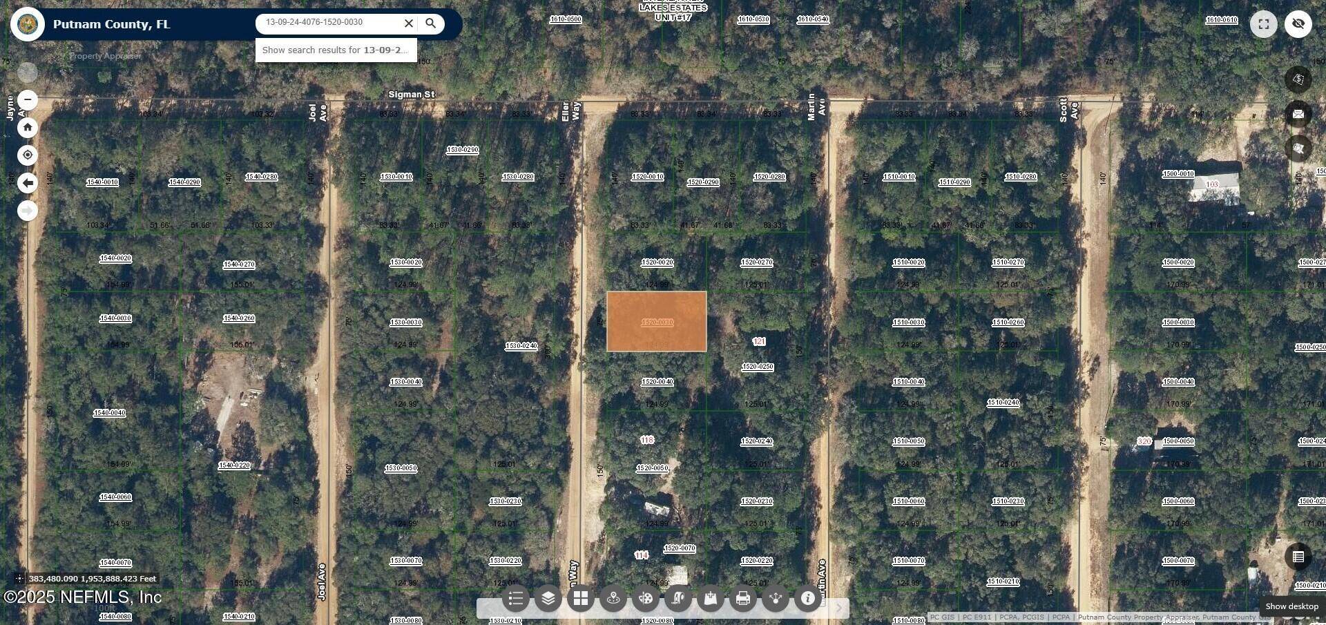 Florahome, FL 32140,00 ELLEN WAY