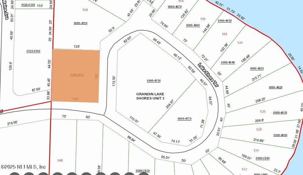 Interlachen, FL 32148,0 LAKE SHORE LOTS 413 414 TER