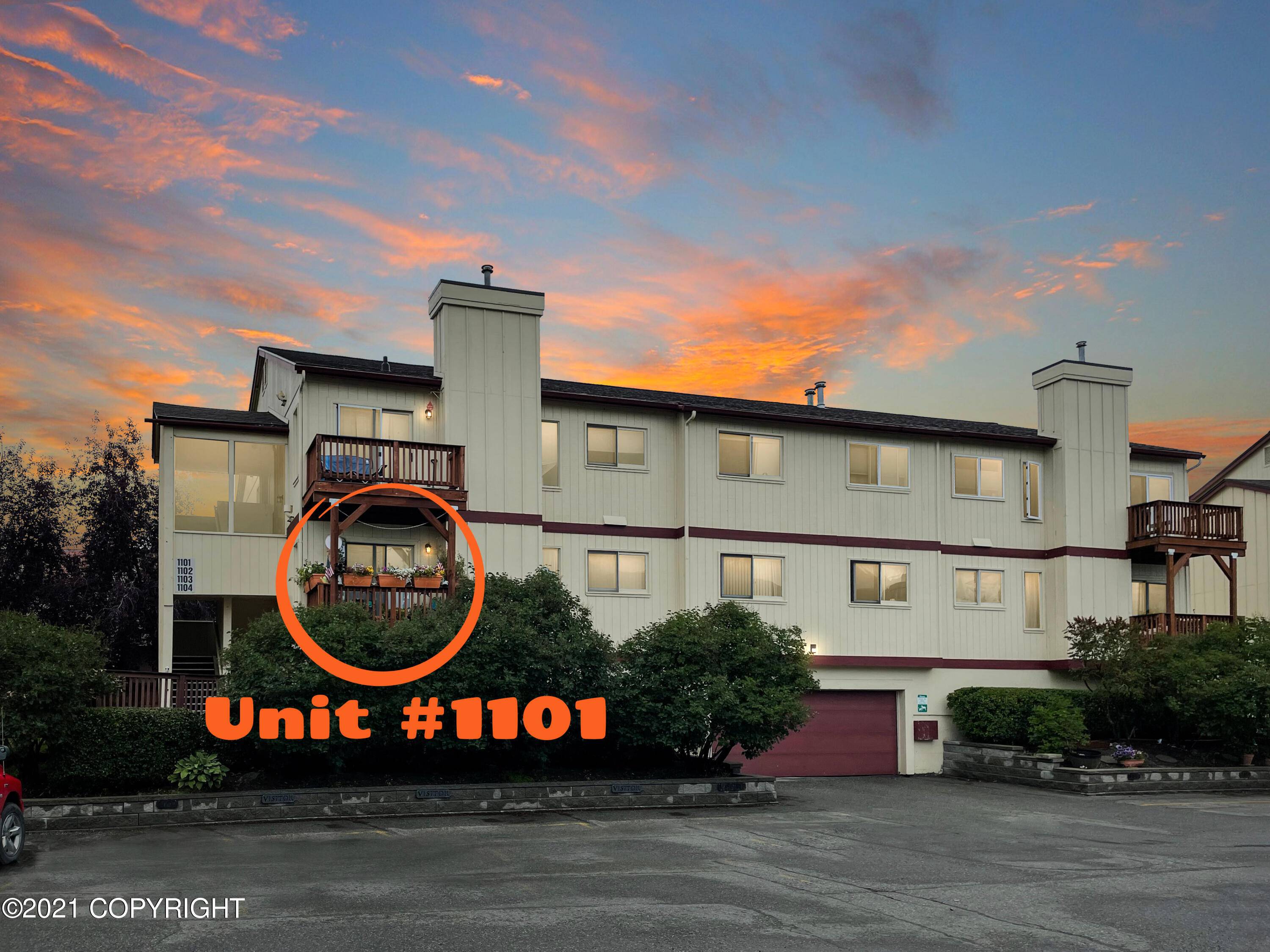 Anchorage, AK 99507,2410 Sentry DR #1101