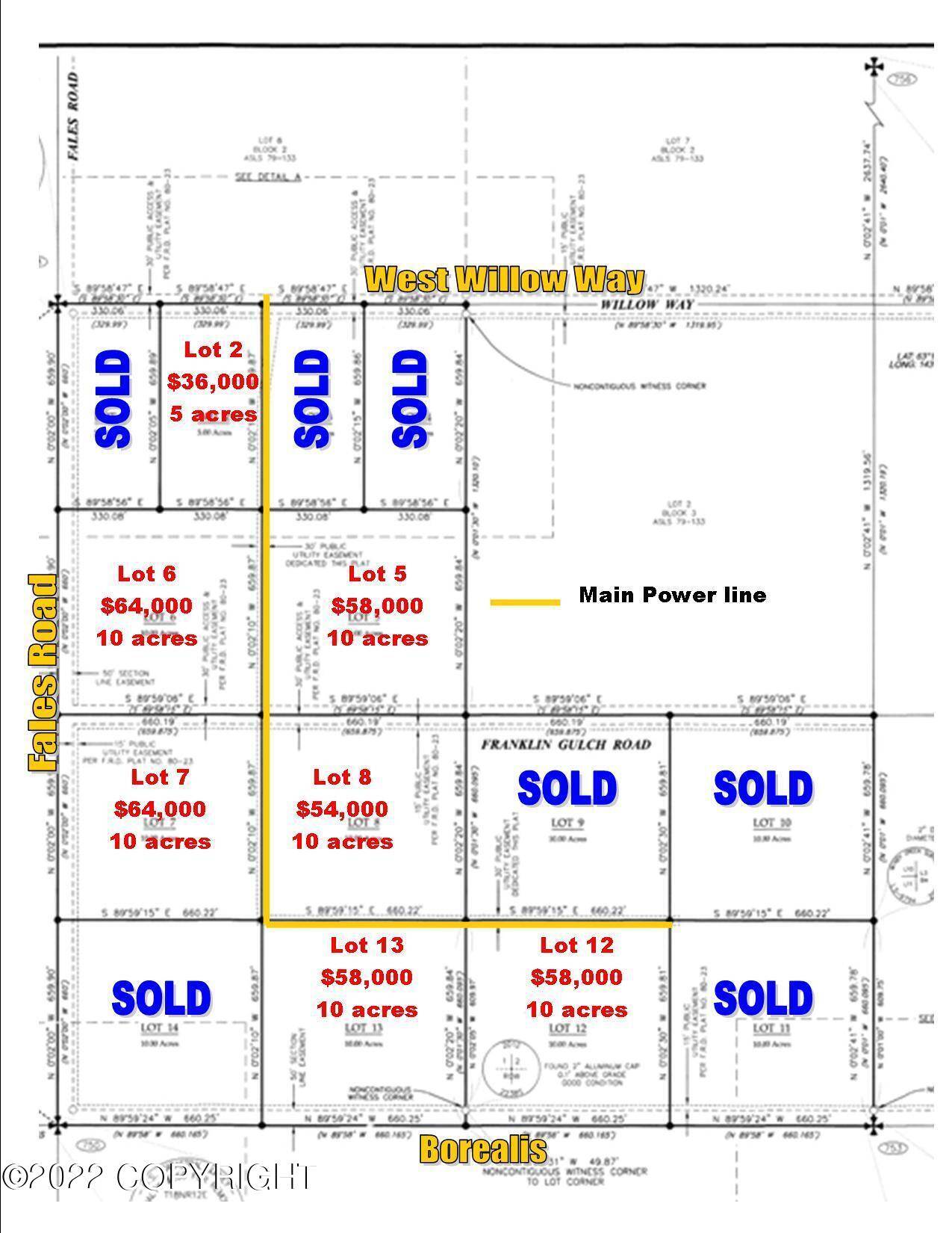 Tok, AK 99780,Lot 12 Boreal Forest Subdivision