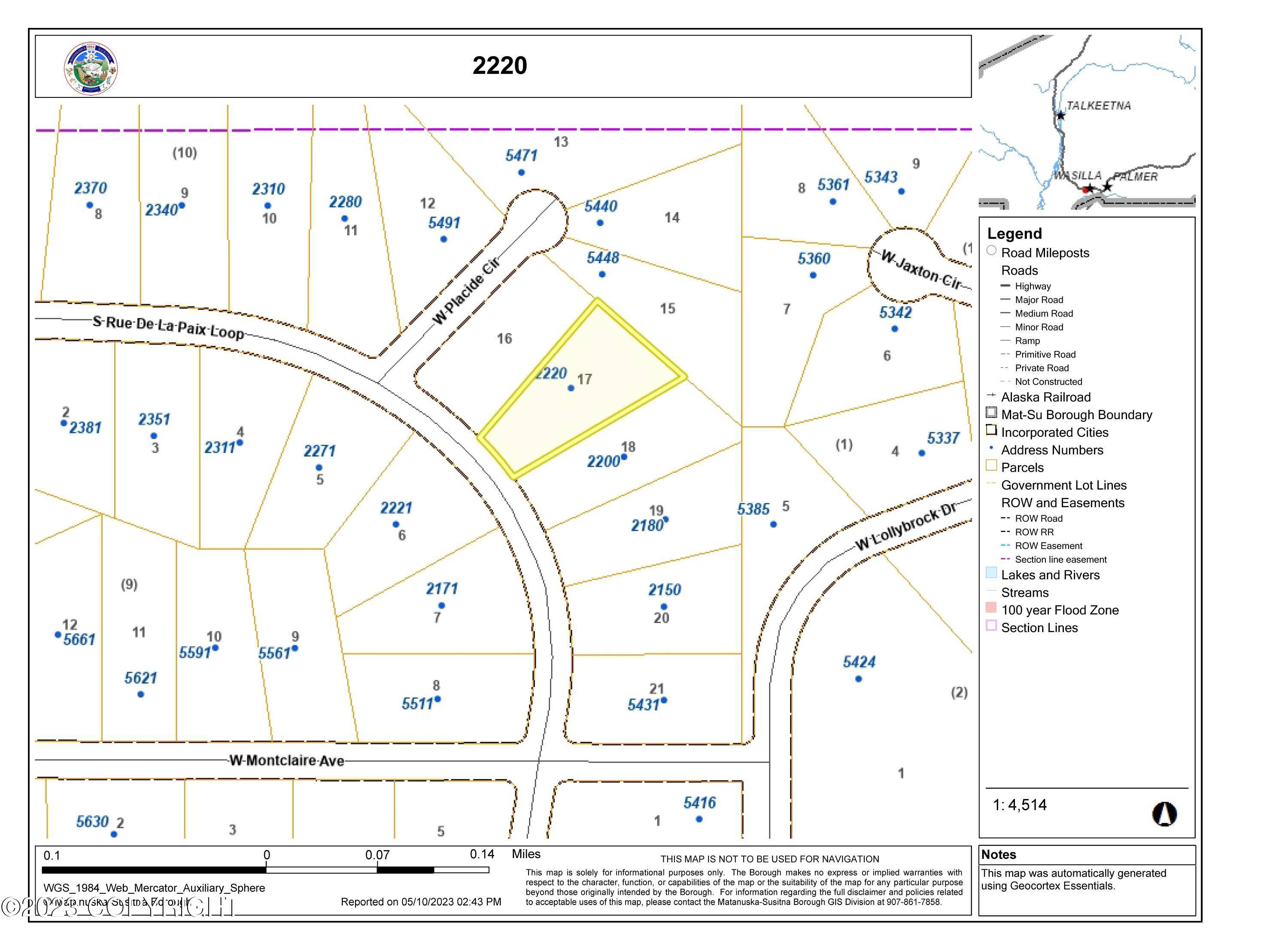 Wasilla, AK 99623,2220 S Rue De La Paix LOOP