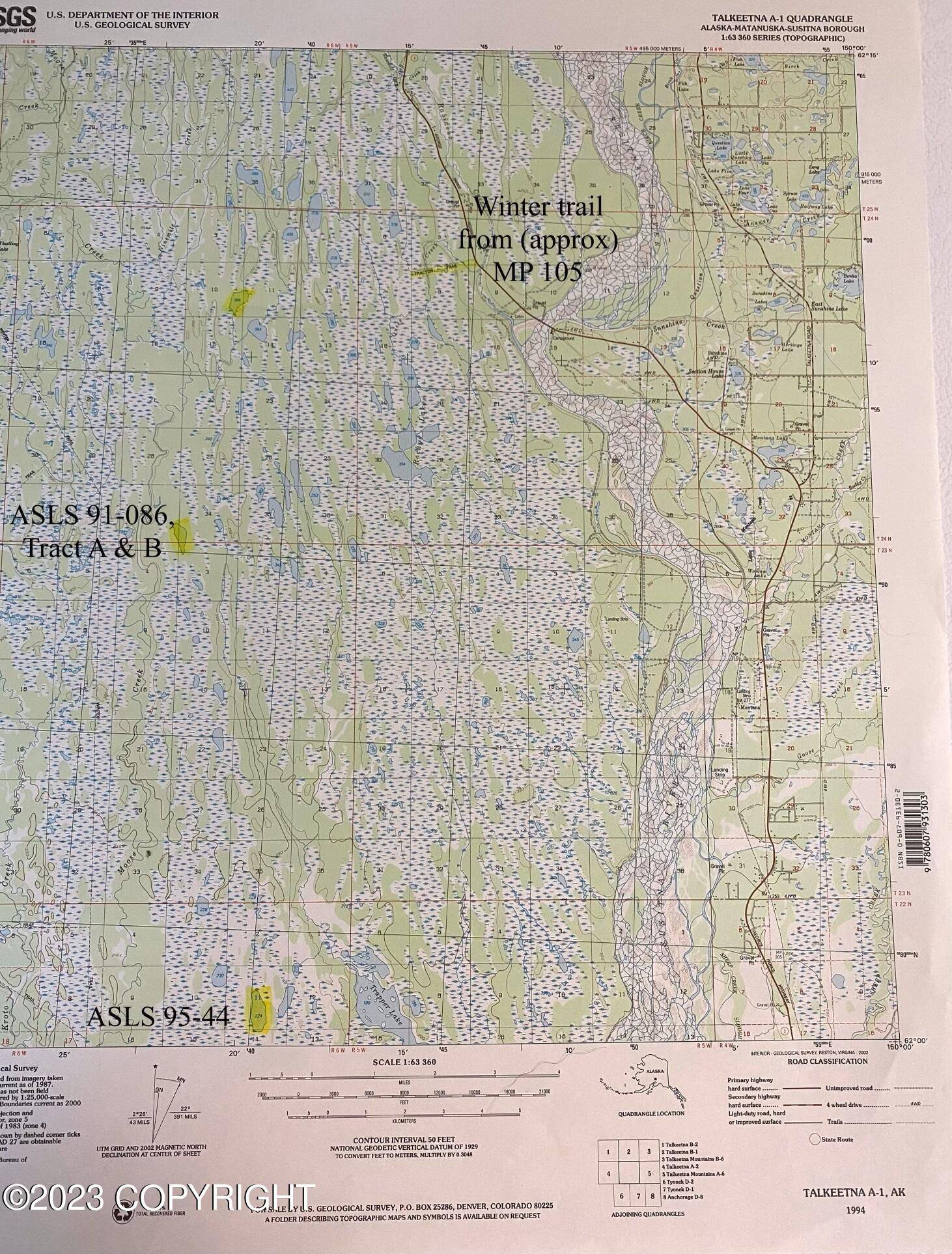 Trapper Creek, AK 99683,ASLS 91-086 Tract A