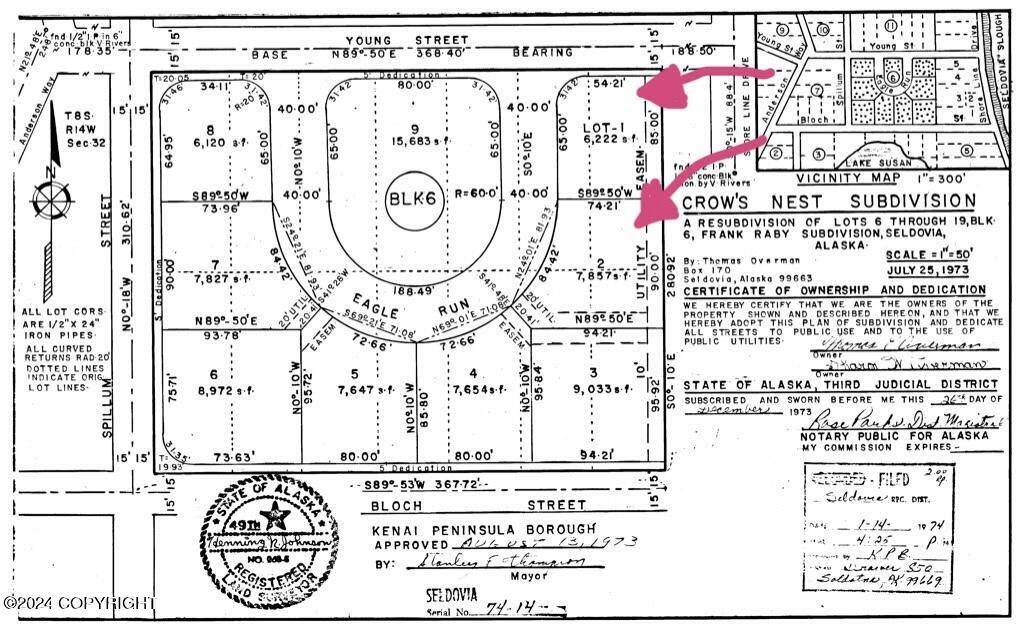 Seldovia, AK 99663,330 Eagle Run LOOP