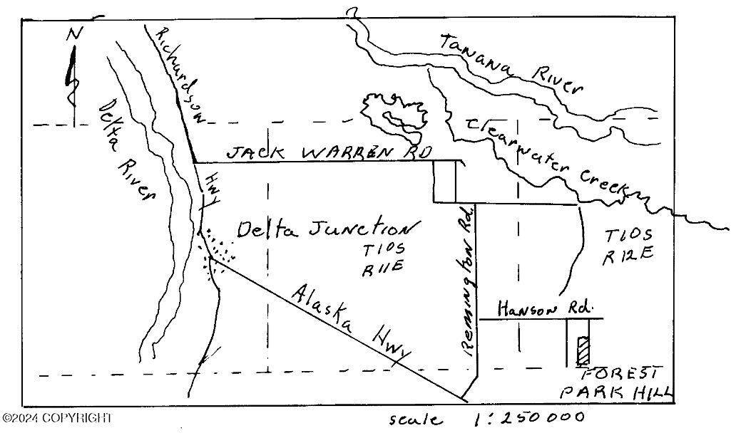 Delta Junction, AK 99737,L15 & 16 B4 Forest Park Hills