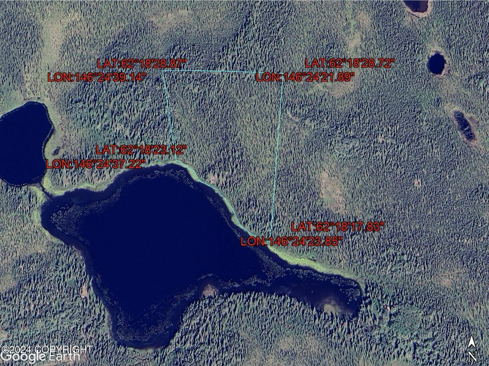Glennallen, AK 99588,nhn No Road