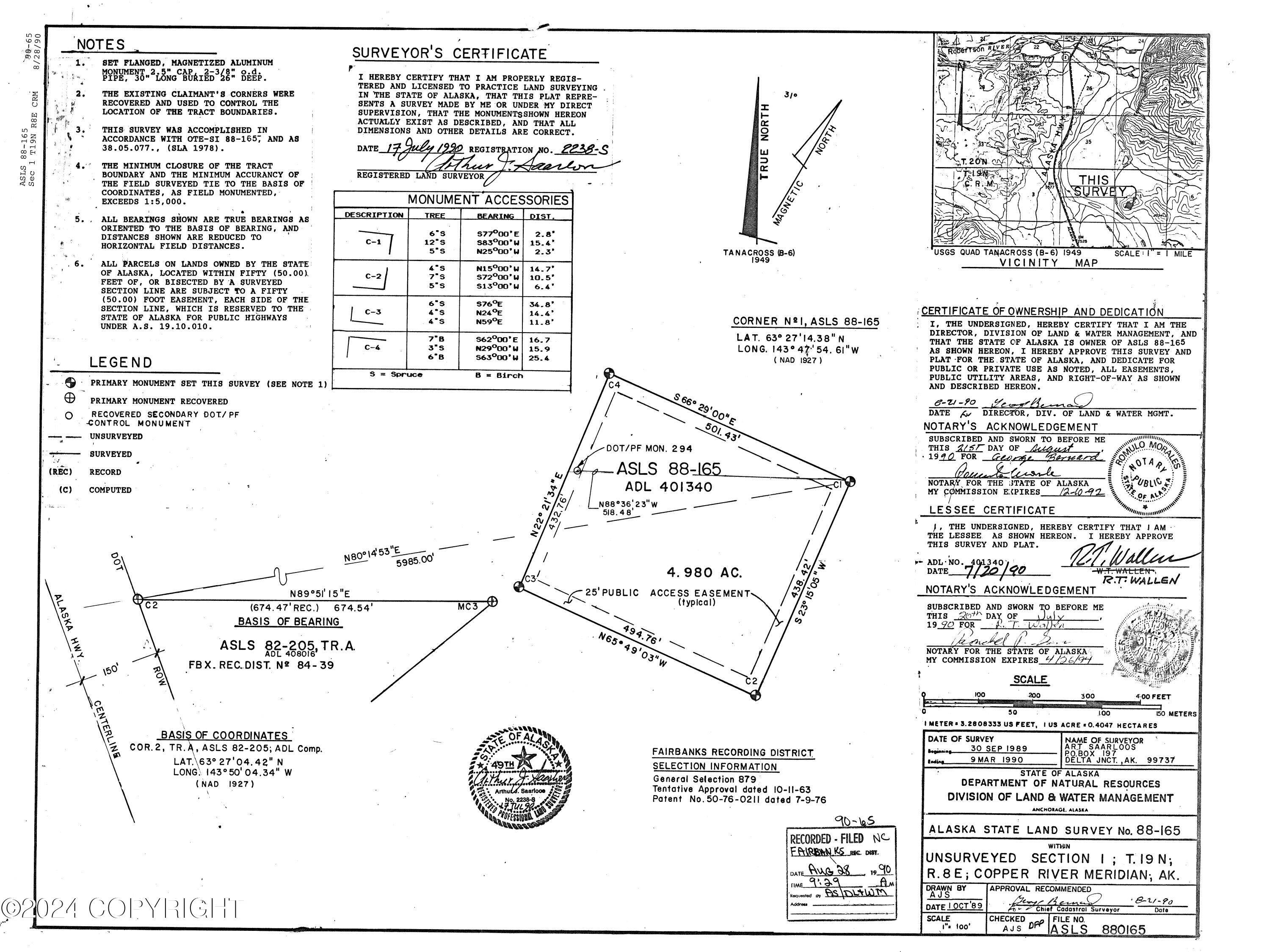 Tok, AK 99780,NHN Cathedral Bluffs