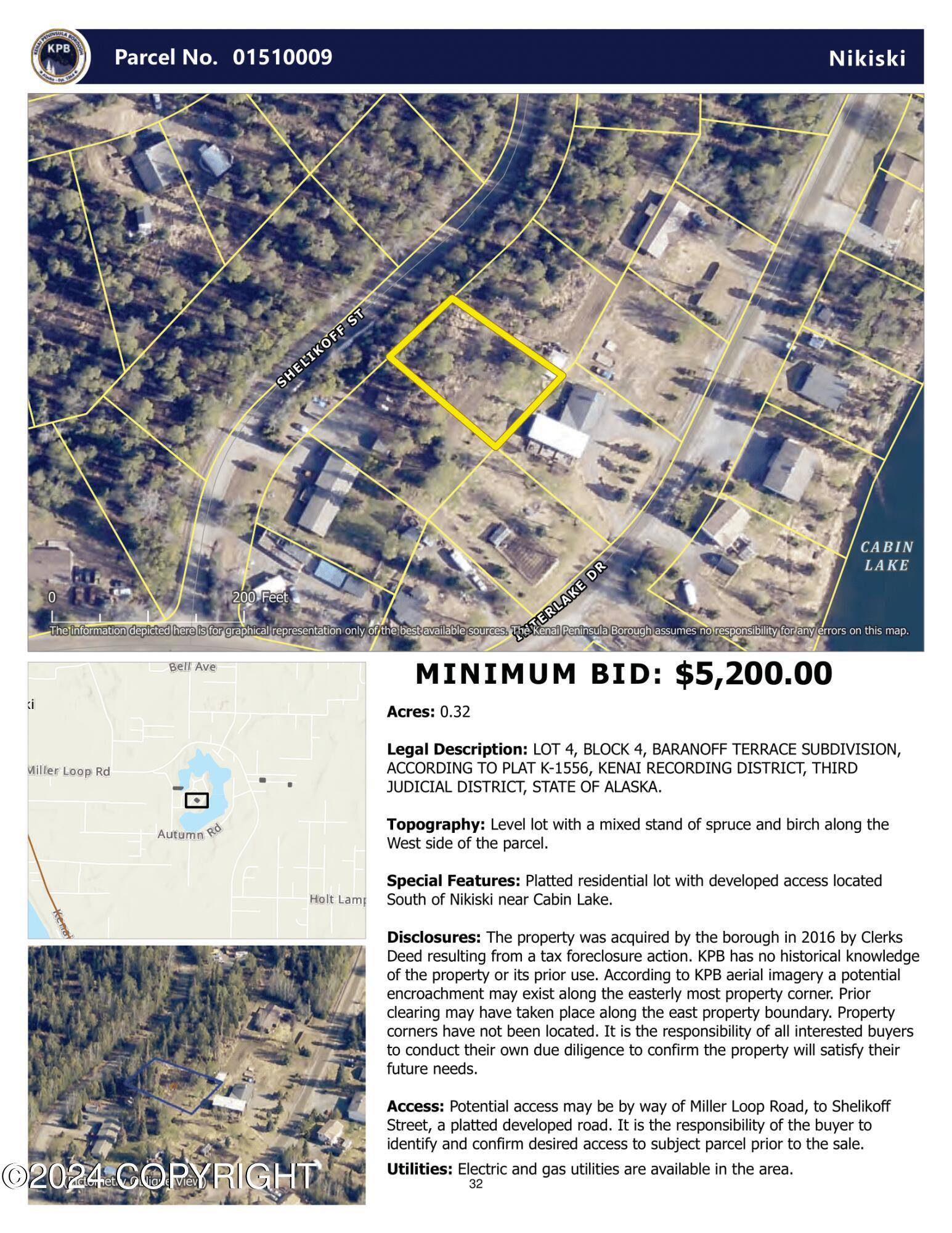 Nikiski/north Kenai, AK 99611,L4 B4 Shelikoff ST