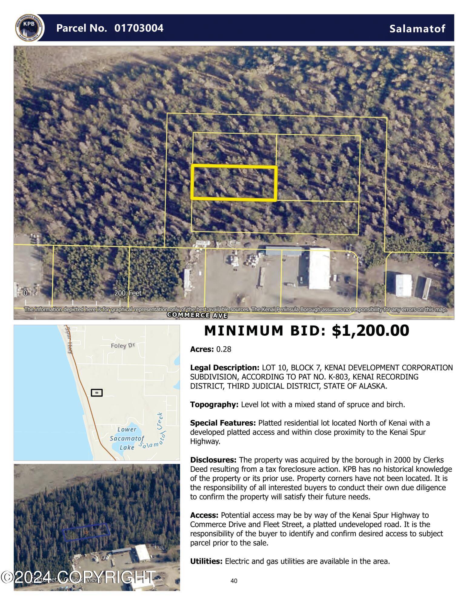 Nikiski/north Kenai, AK 99611,L10 B3 Connection ST