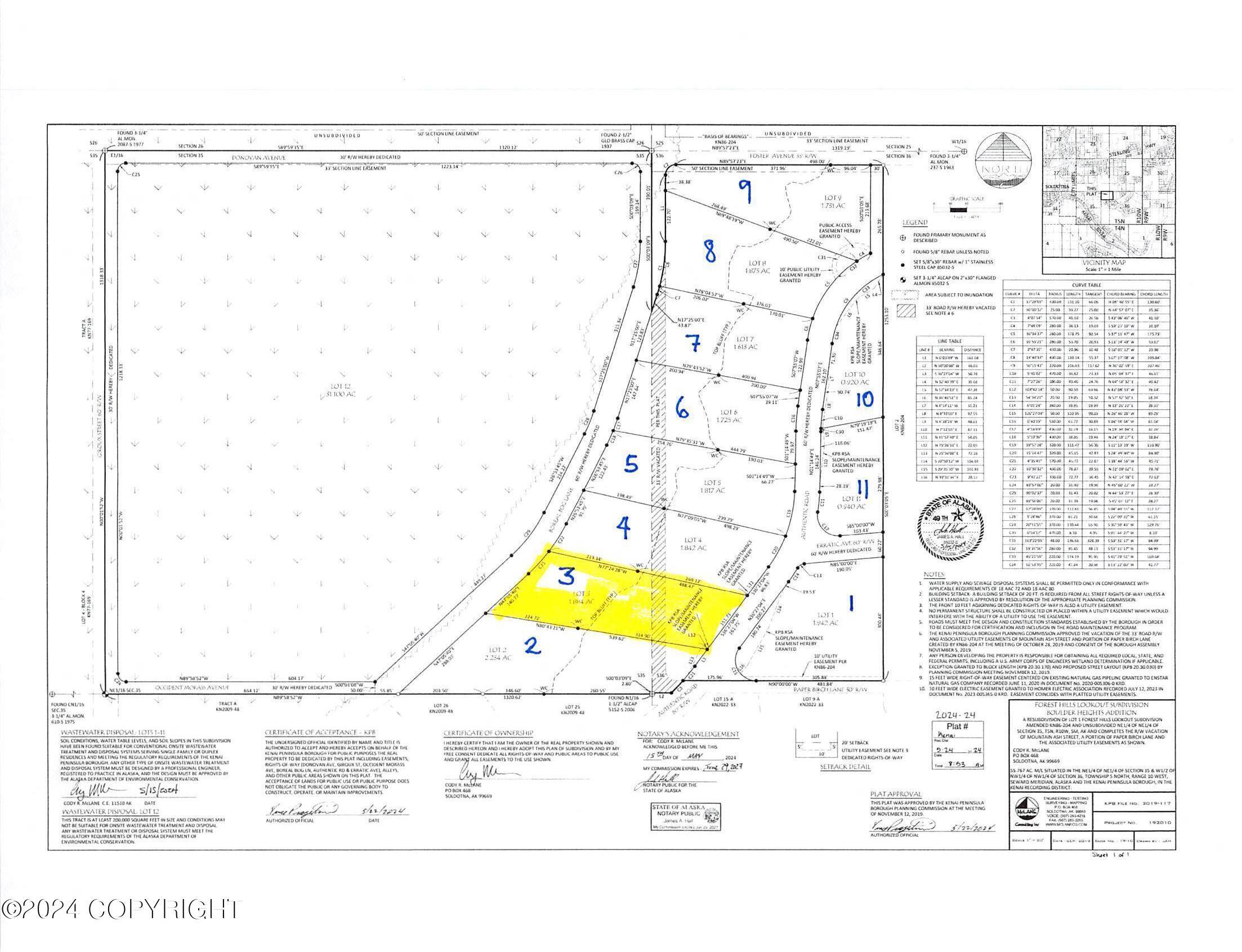 Soldotna, AK 99669,Lot 3 Authentic RD