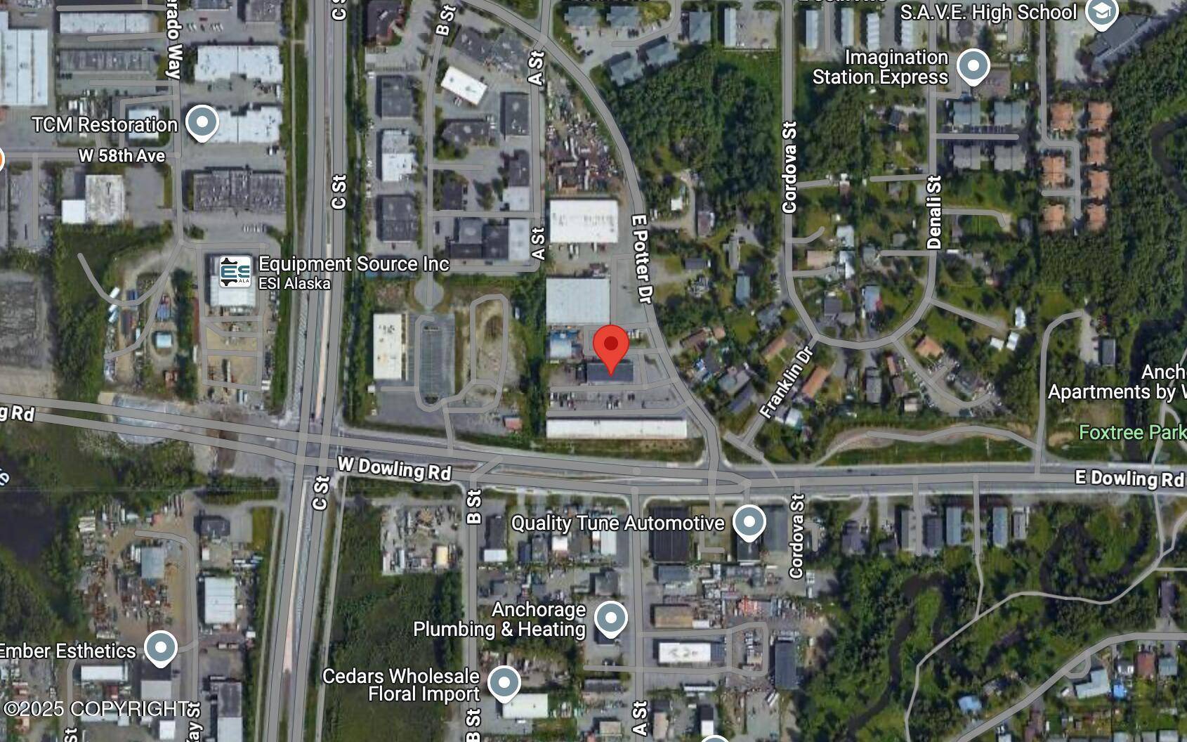 Anchorage, AK 99518,210 E Potter DR