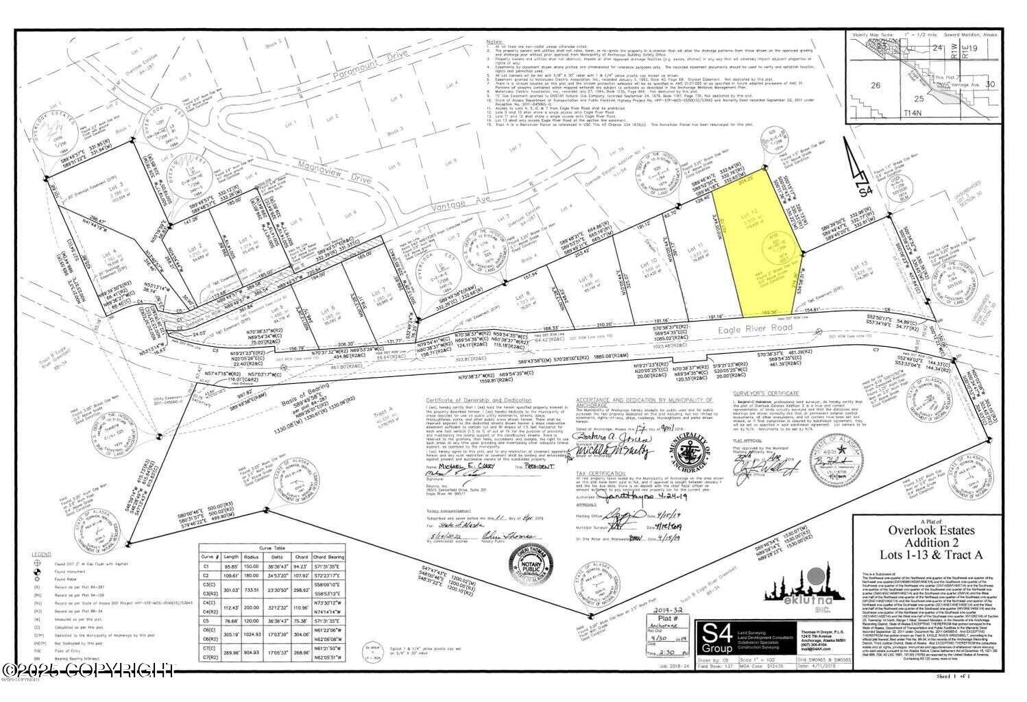 Eagle River, AK 99577,L12 Overlook Estates