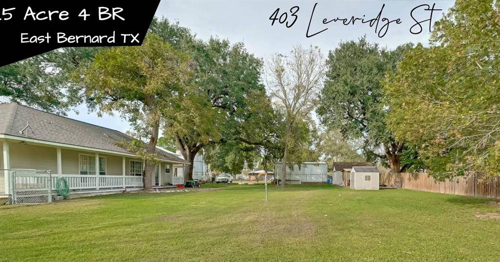 East Bernard, TX 77435,403 Leveridge ST