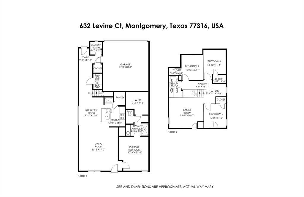 Conroe, TX 77316,632 Levine CT