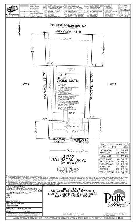 Fulshear, TX 77441,31727 Destination DR