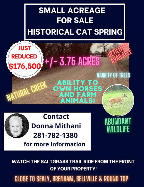 Cat Spring, TX 78933,0 Mill Creek RD