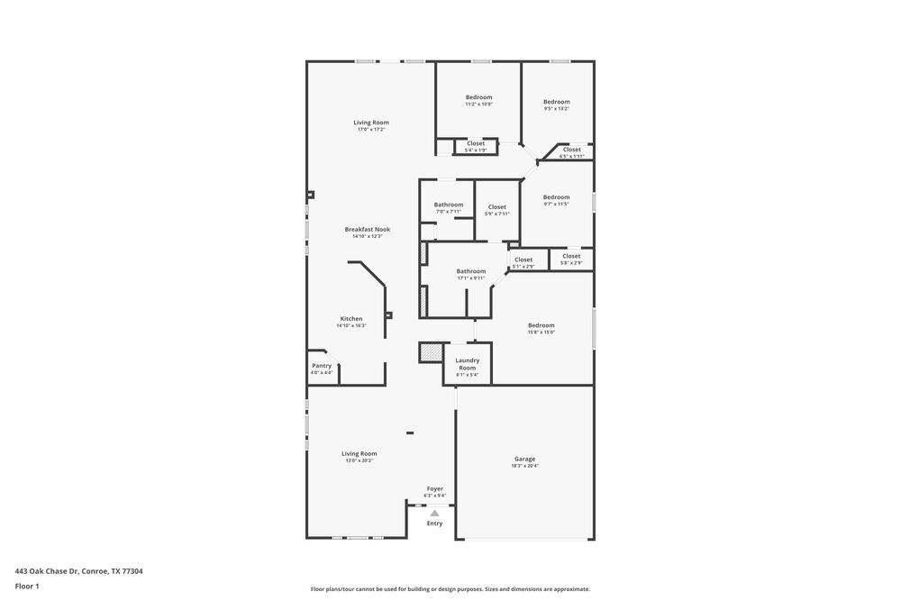 Conroe, TX 77304,443 Oak Chase DR